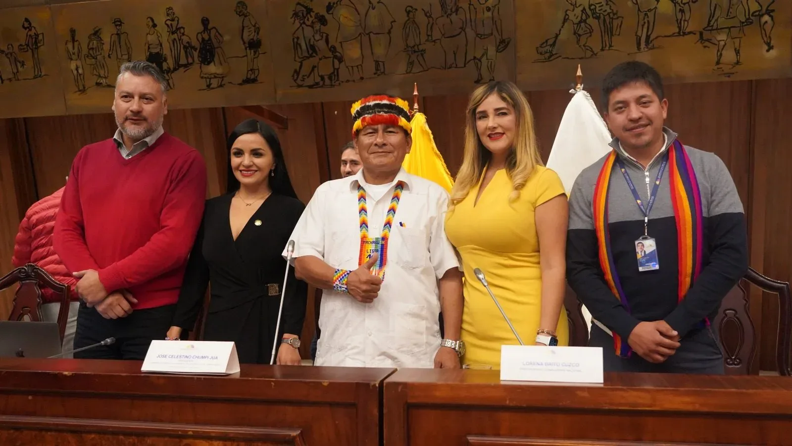 PRESIDENTA DE CONAGOPARE LORENA BRITO CONVOCADA PARA PRESENTAR LAS REFORMAS AL COOTAD